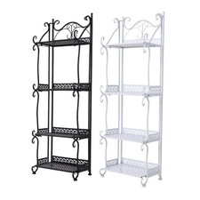 4 Tier Metal Folding Storage