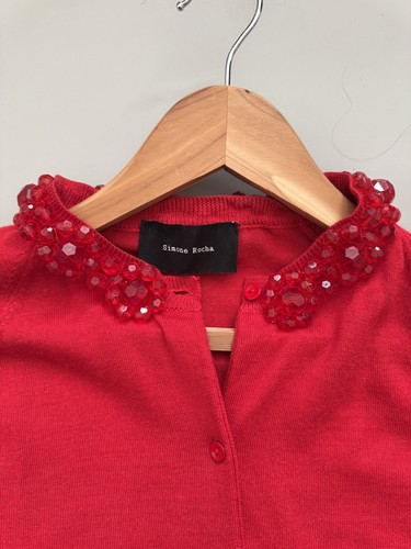 Simone rocha red embellished - simone,