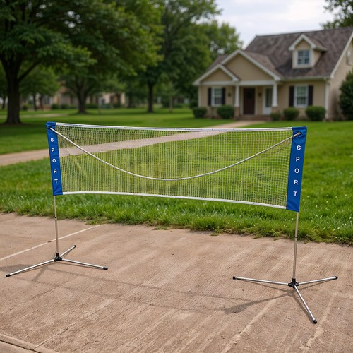 20ft portable badminton net - portable,