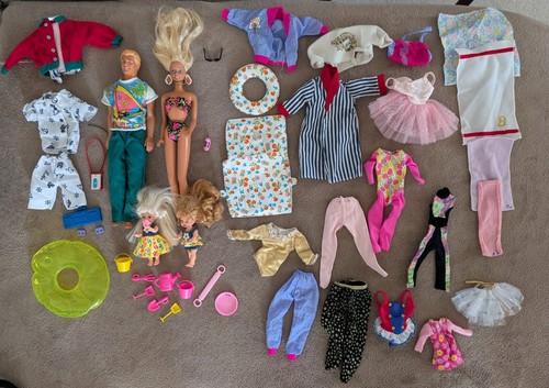 Vintage barbie beach - barbie, bundle