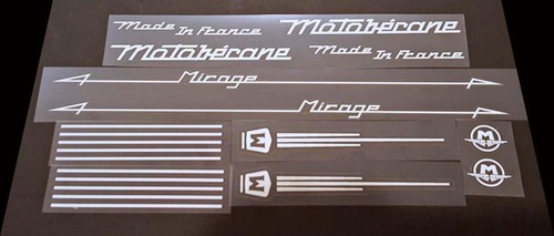 Motobecane mirage decal set - decal, 2