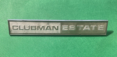 Mini clubman estate boot - estate, badge