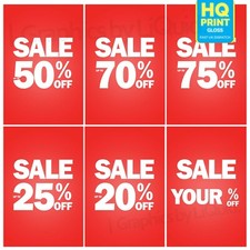 SALE ADVERTISING POSTER SHOP