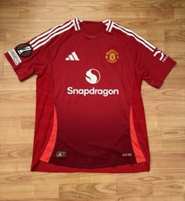Men’s Adidas Manchester United 24/25 Home Shirt Match Worn XL Heaven