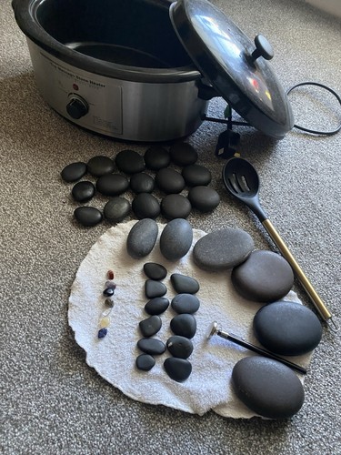 Hot stone massage heater - massage,