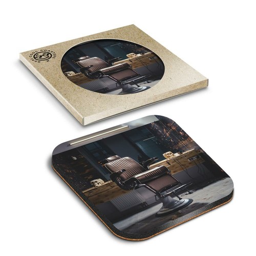 Boxed square coasters - square,