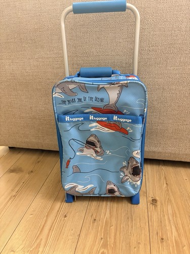 Luggage shark print kids - luggage,