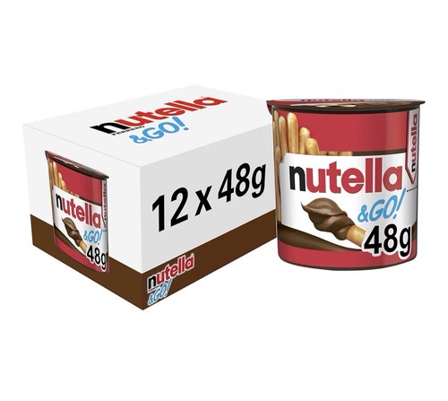 Nutella hazelnut spread - go!,