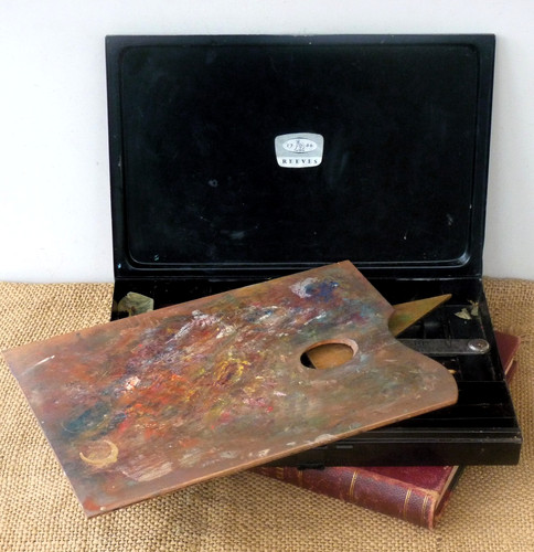 Reeves artist paint box with - reeves,