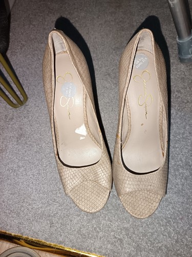 Jessica simpson taupe faux - jessica,