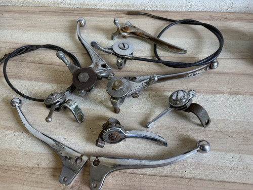 Vintage motorcycle handlebar - motorcycle,,