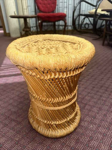 Midcentury pencil reed bamboo