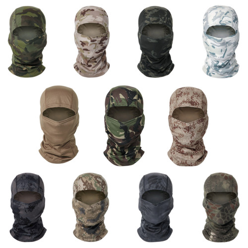 Camouflage balaclava full - camouflage, face