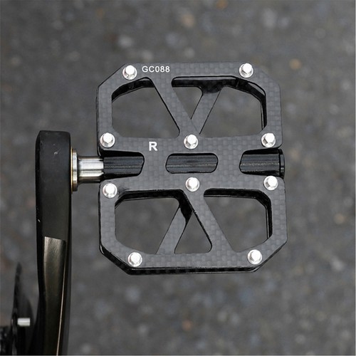 Carbon fiber pedal - fiber, ti