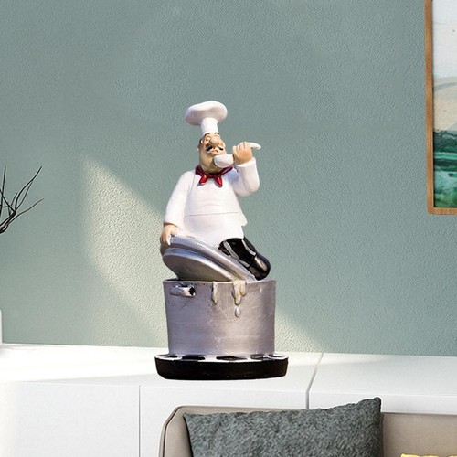 Delicate chef figurine - chef,