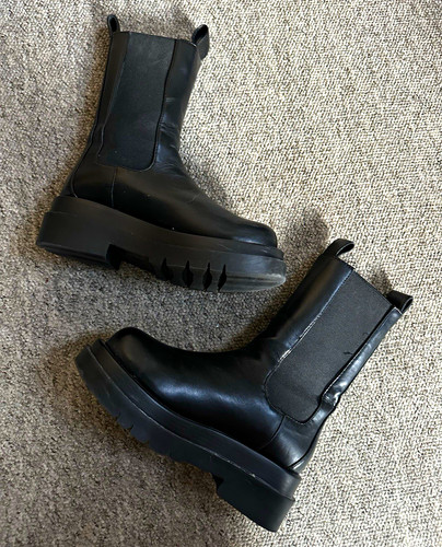 Plt black chunky sole - chunky,
