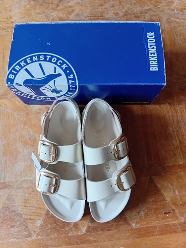 Birkenstock ecru high shine - ecru,