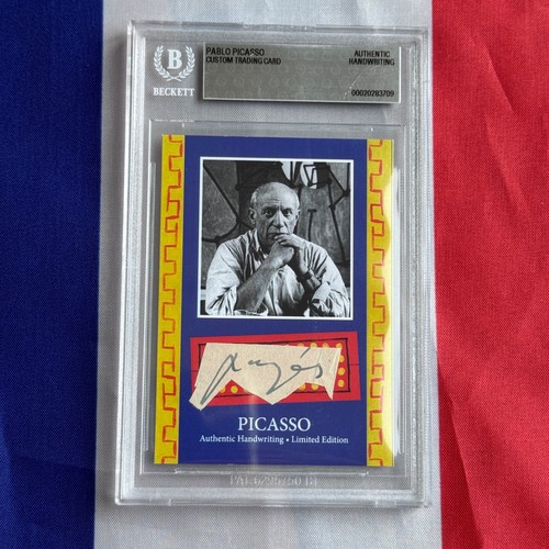 Pablo picasso handwritten word - handwritten,