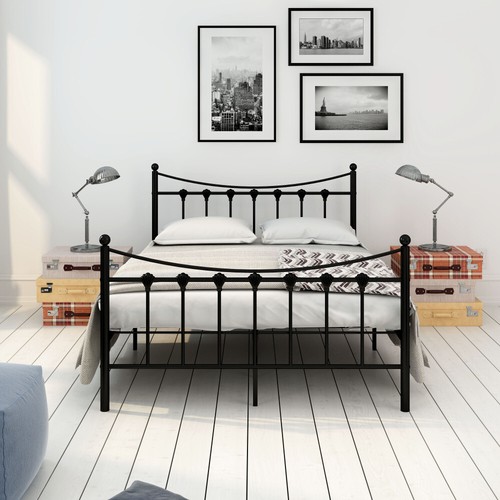 Strong metal bed frame - bed,