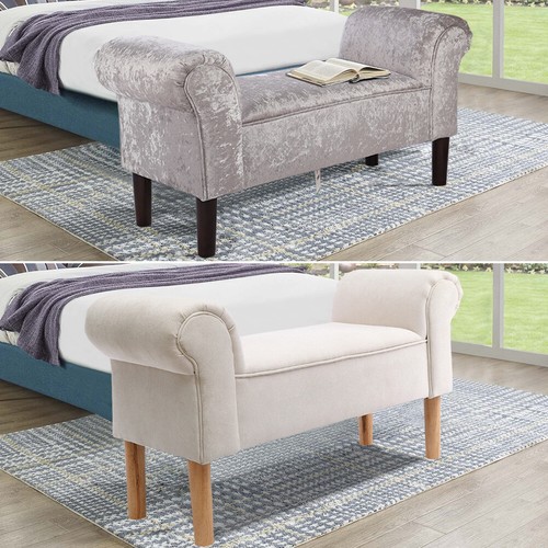 Linen velvet chaise - chaise, longue