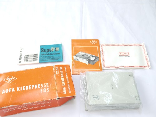 Vintage agfa klebepresse f8s - vintage,
