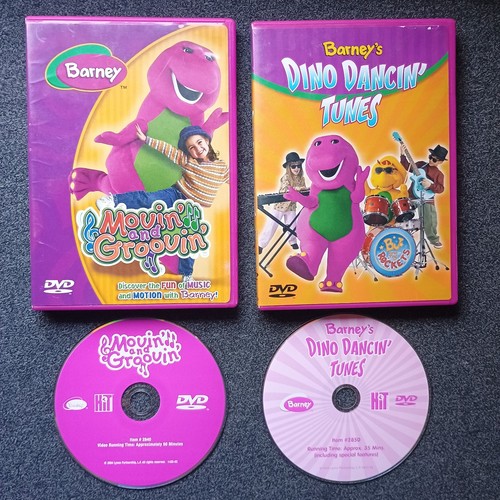 Barney movin and - and, groovin