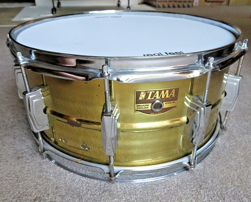 Tama brass snare - tama, 14”