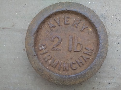 Antique cast iron 2lb - ,
