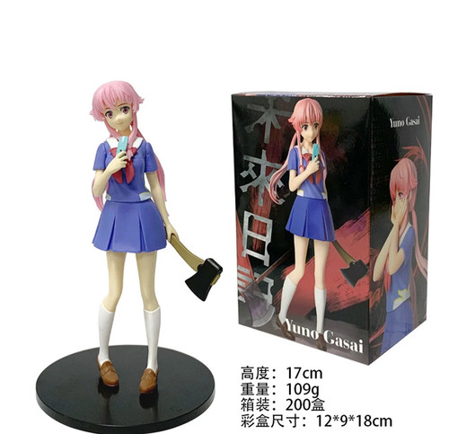17cm mirai nikki gasai yuno - mirai,