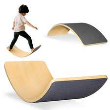 Wooden Balance Board For Children Swing Board Montessori Toy Kis Balancing Board