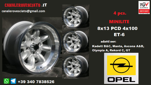Alloy wheels 4x100 - 4,