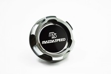 MAZDASPEED Oil Filler Cap Aluminium Silver Mazda Miata MX5 RX7 RX8 
