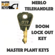 MERLO TELEHANDLER BOOM LOCK OUT MASTER PLANT KEY