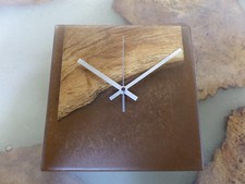 Square English Oak and bronze