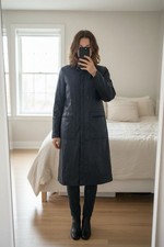 Vintage Navy PVC Waterproof