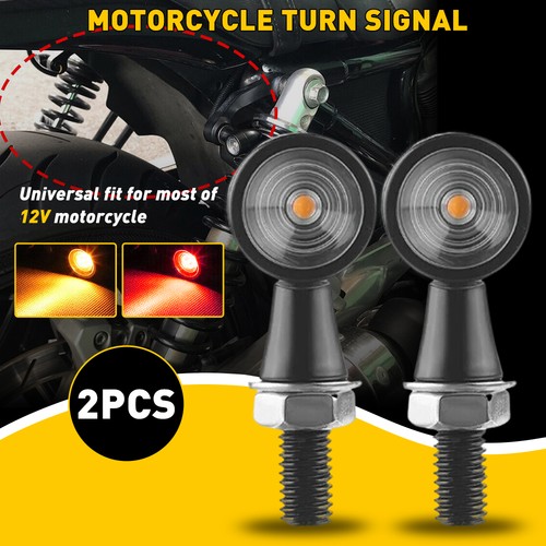 Black motorcycle led - led, bullet