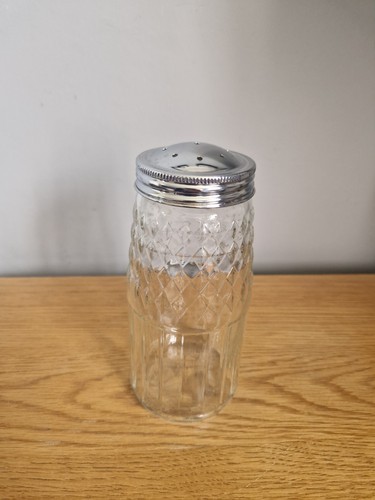 Sugar shaker vintage pressed - vintage,
