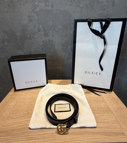 Gucci marmont thin belt - gucci,