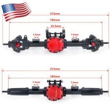 Universal Metal Front/Rear Axle Fr RC 1:10 Axial SCX10 90027/90028  90046 /90047