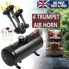 Train Horns Kit 4 Trumpet Air
