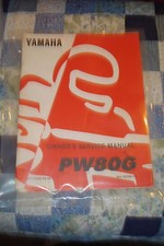 Yamaha PW80G Owner's Service