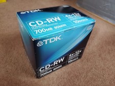 TDK 10-Pack CD-RW Rewritable