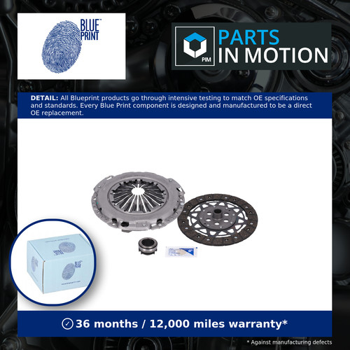 Clutch kit 3pc - kit,