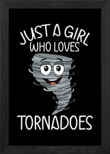Tornado Framed Wall Art Poster