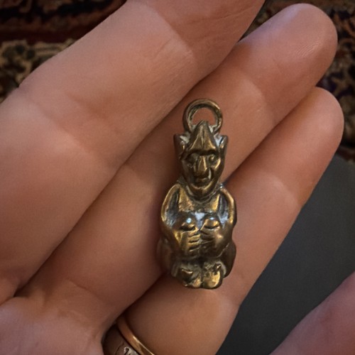 Vintage lucky pixie charm - lucky,