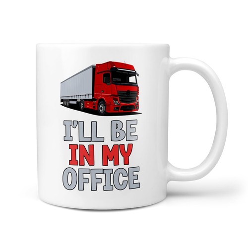Funny lorry driver - lorry,