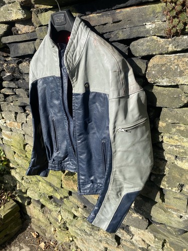 Bmw leather jacket retro - xl,