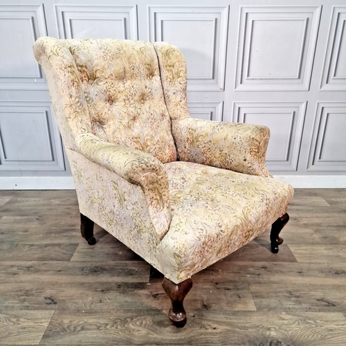 Vintage wingback armchair - wingback,