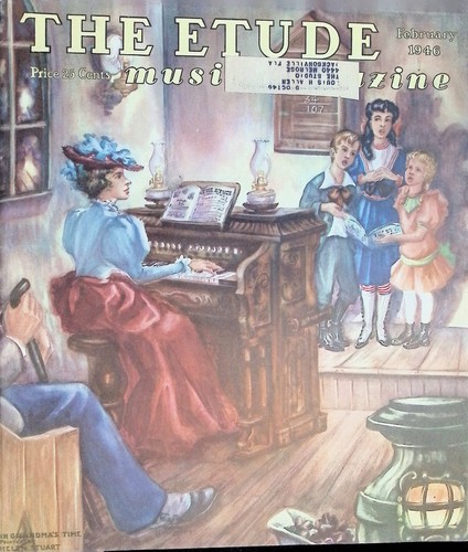 Original 1946 etude - original, music