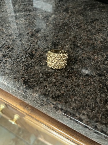 9ct gold keeper - keeper, z2